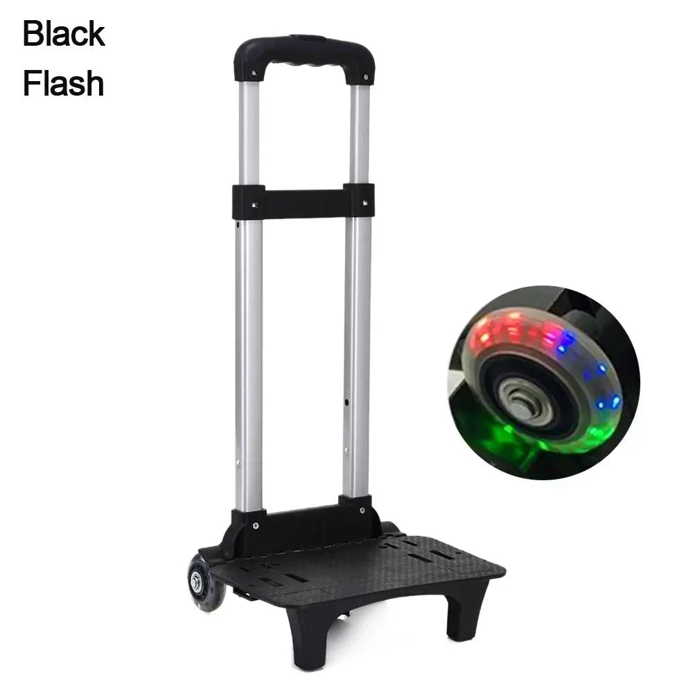 Foldable Durablel Luggage Travel Hand Cart Pet Bag Student Backpack Pullling Rod Carrier Trolley Rack Quake