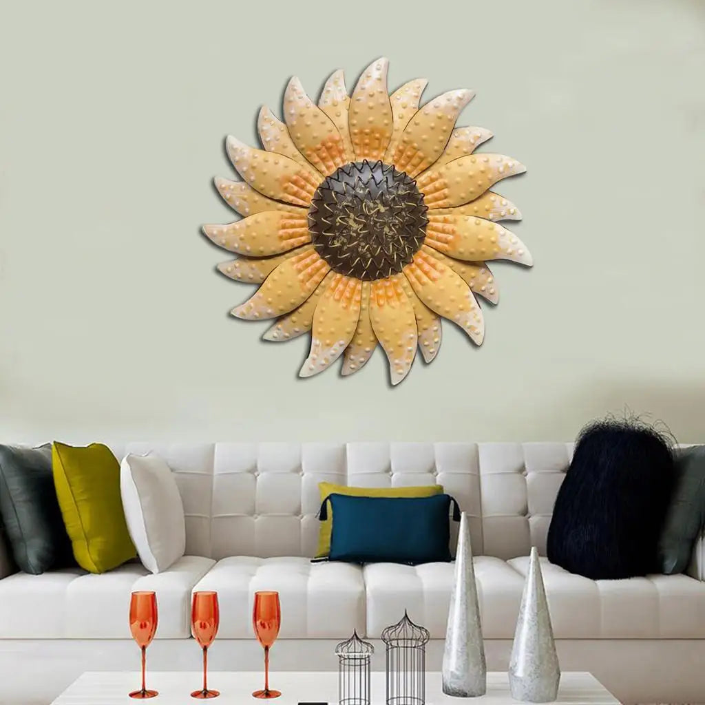 Porch Wall Art Floral Wall Home Hanging Decoration for Office Living Room Patio Kitchen, Porch, Hallway Quake