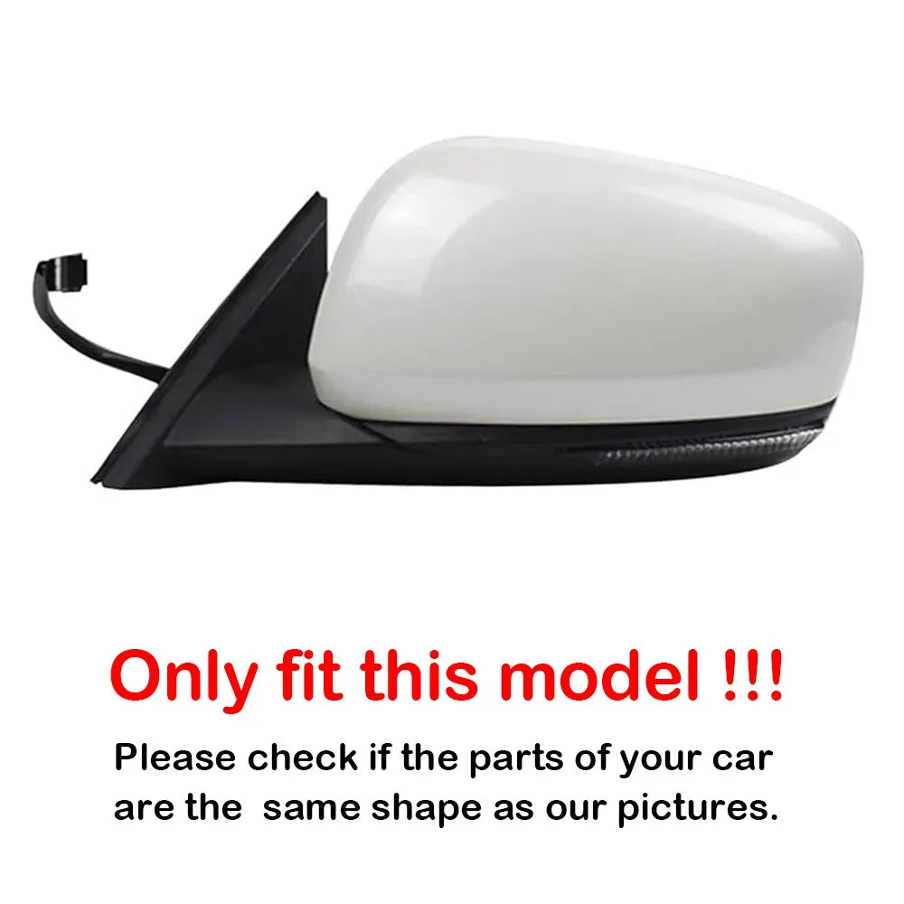 For Renault Koleos 2016-2020 Car Sticker Rearview Side Mirror Cover Wing Cap Exterior Case Trim Accessories Vehicle Decoration Quake