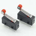 10 Pcs Mini Micro Limit Switch Roller Lever Arm SPDT Snap Action LOT Quake Default Title