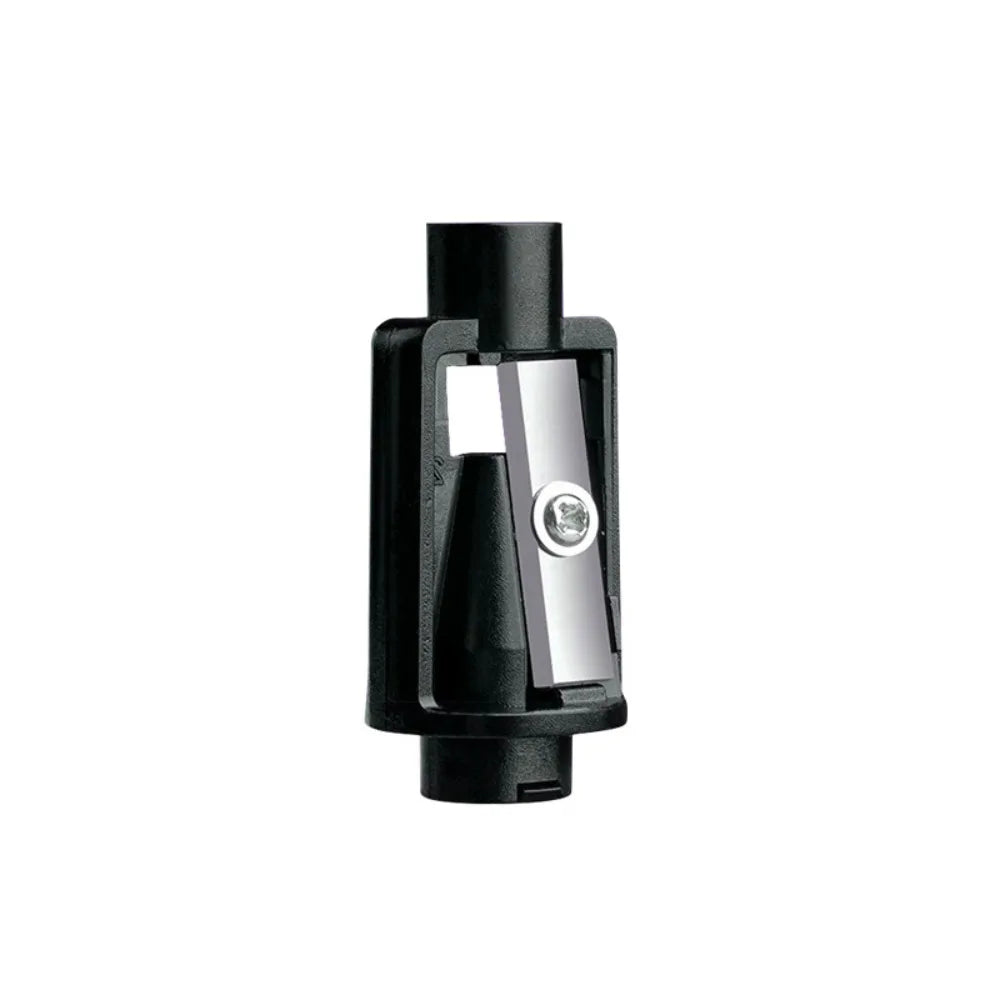 with Decorative Sticker Cartoon Creative Stationery Mechanical Tool Electric Pencil Sharpener Switch Automatic Quake Transparent