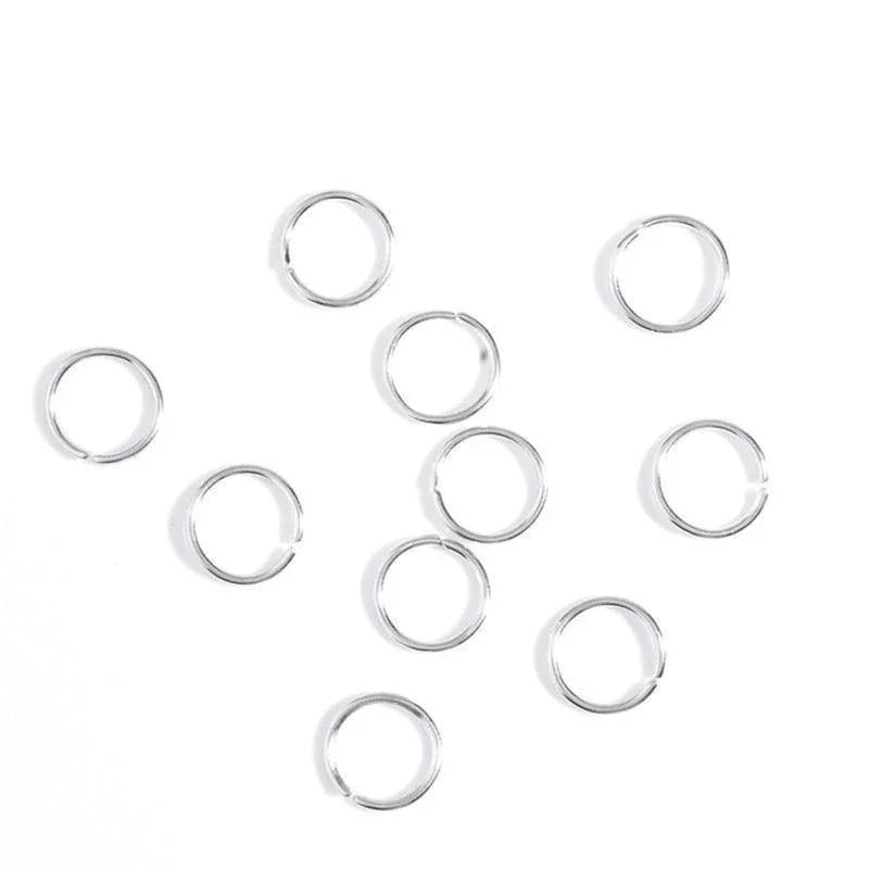 Metal Hair Braiding Rings Dreadlock Beads & Cuffs 5–8 Pcs
