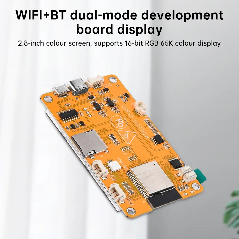 EEP32 Wifi Bluetooth Dual-Mode Development Board Display 2.8-Inch Lcd Development Board Display Tft Module With Touch Screen Quake