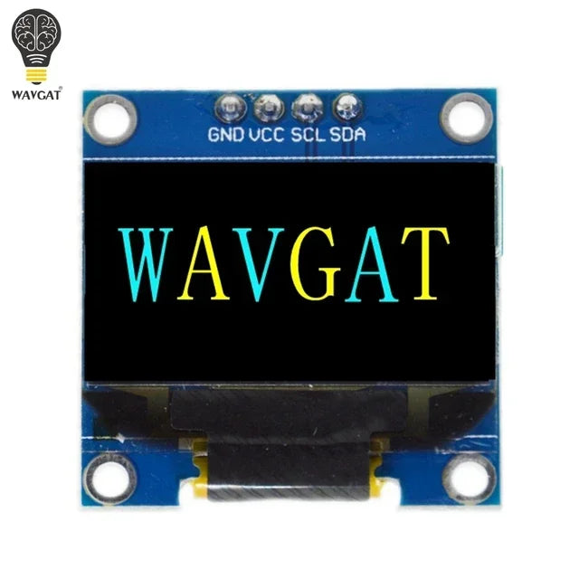 0.96 inch OLED IIC Serial White Display Module 128X64 I2C SSD1306 12864 LCD Screen Board GND VCC SCL SDA 0.96" for Arduino Black Quake 4Pin YB
