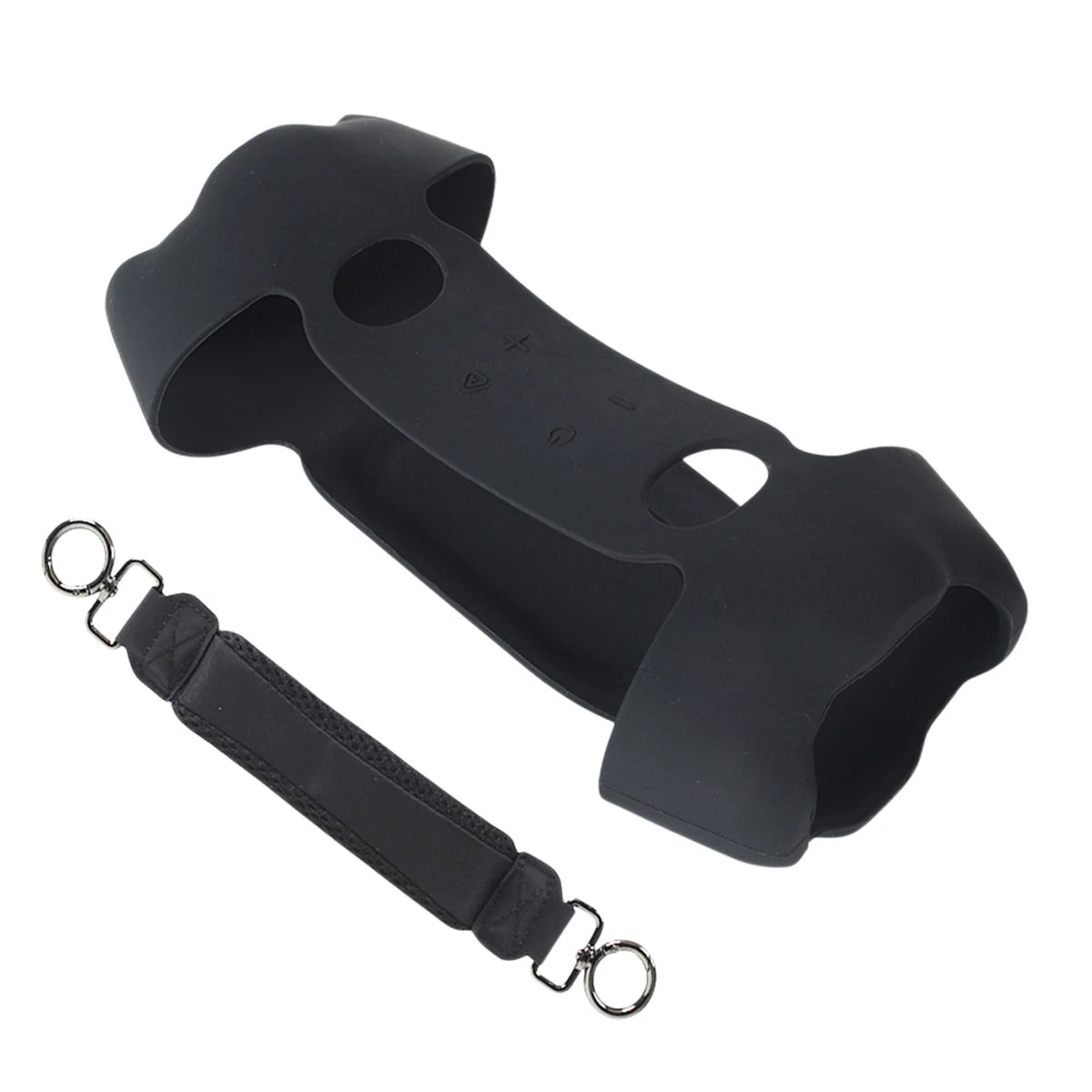 Mesh Handle Strap Silicone Case for Xtreme 5 Speaker Full Wrap Anti-scratch Outdoor Protective Cover Quake Black