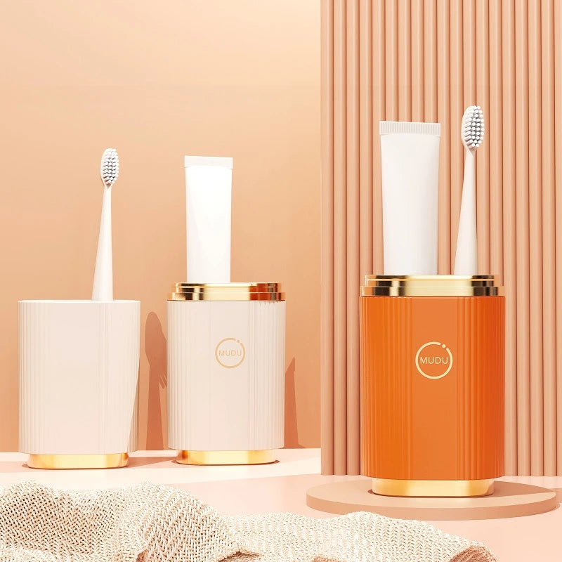 Portable Travel Household Wash Cup Mouthwash Cup Toothbrush Toothpaste Storage Box Toothset Box Toothbrush Holder Set Quake