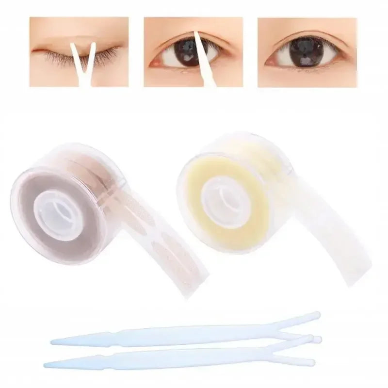 New 600Pcs Magic Big Eyes Self-adhesive Eyelid Sticker Eyelid Lift Strips Invisible Double Fold Eyelid Paste Instant Upper Clear Quake