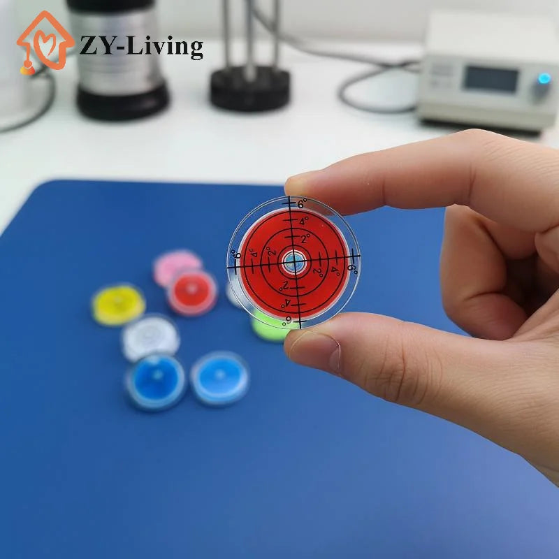 1Pcs 32mm Spirit-Bubble Degree Mark Mini Bubble Level Accuracy Round Measuring Meter Professional Measuring Tools Quake