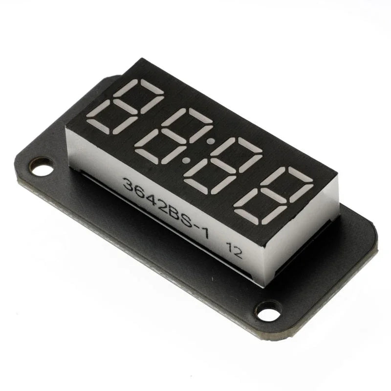 TM-1637 0.56 inch four-digit seven-segment digital tube clock display module, with clock point electronic clock display Quake