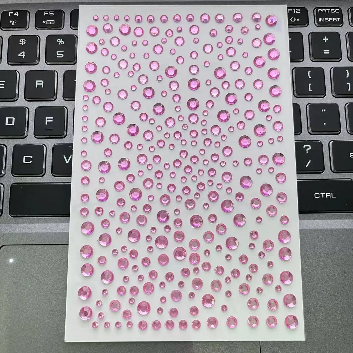 Rhinestone Face Stickers – Crystal Diamond DIY Party Makeup