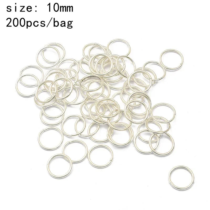 5-100pcs Sliver Gold Hair Rings Hair Braids Dreadlock Beads Charms African Braids Cuffs Hair Rings Jewelry Clasps Accessories Quake 100pcs 12mm NO.26