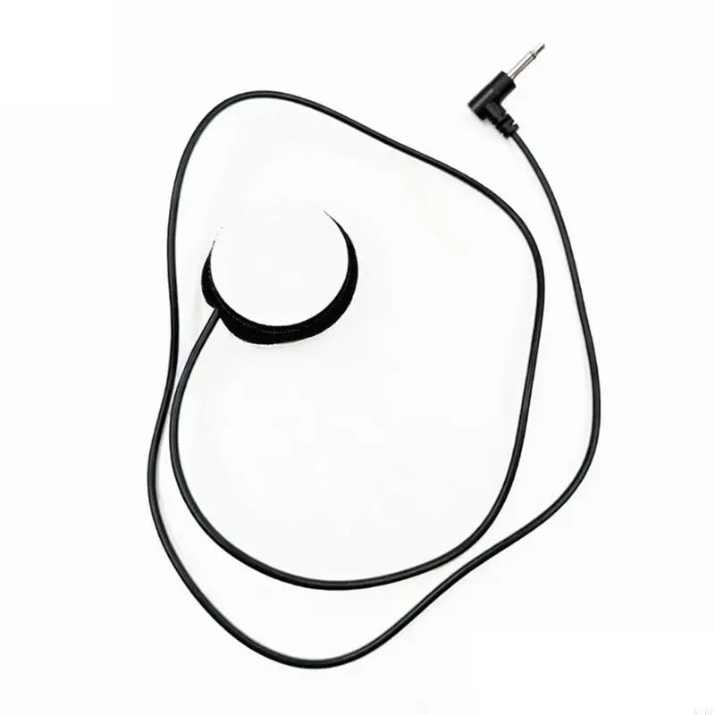 Helmet Single Speaker Earphone, 3.5mm 1m Cable, Ear Pocket Fit, Route Voice, Music and Call Sound for Road Use K1KF Quake