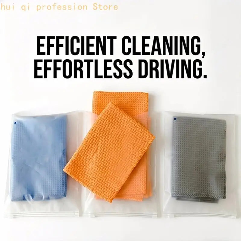 Thick Microfiber Weave Towel Cleaning Cloth Suitable For Effortless Motorcycle Car Washing And Surfaces Polishing H8WE Quake