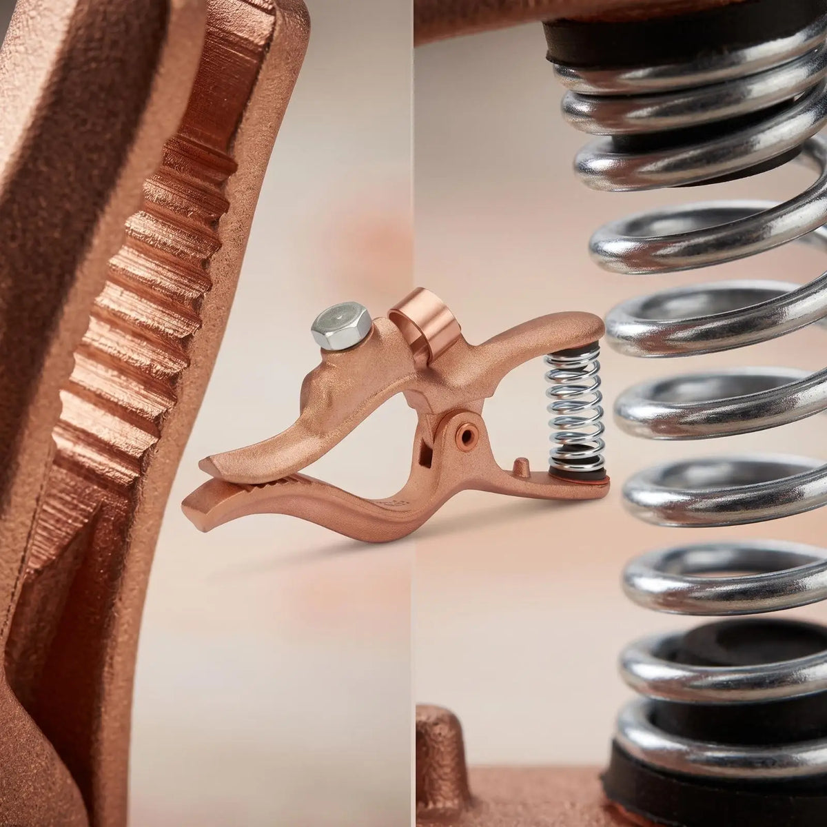 Serrated Metal-Joining Ground Clamp High Conductivity Welder Grounding Clamp Quake