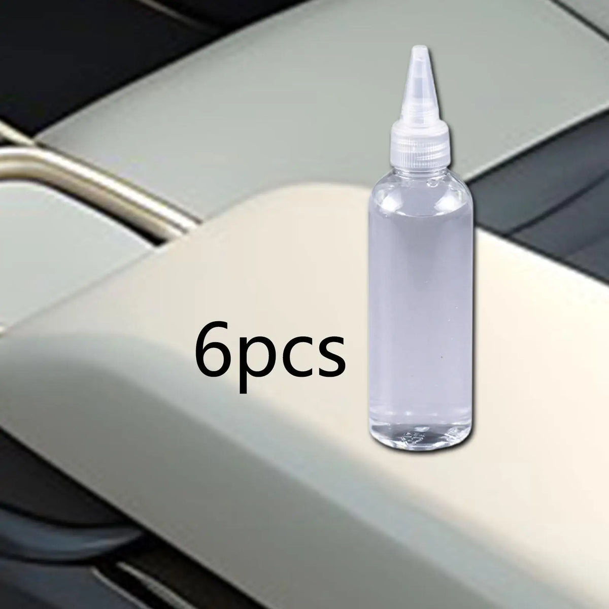 6 Bottle Smoke Fluid Solution Portable Maintenance Liquid for Automobile Automotive Smoke Machine Intake Exhaust Car Vacuum Quake