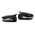 For BMW 3 4 5 7 8 Series G20 G21 G28 G22 G11 G12 G30 G38 Rearview Side Mirror Cover Wing Cap Sticker Door Rear View Case Trim Quake Gloss Black