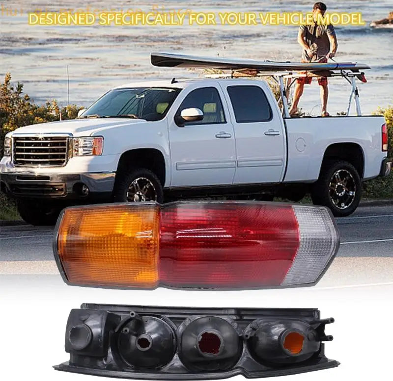 Vehicle Specific Tail Lamp Assembly Replacement Tail Lights Direct Fit Strong Rear Lamps Quick Fixing for Vehicle D21 H8WE Quake