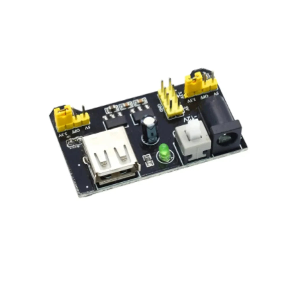PCB Bread Board MB-102 MB102 Breadboard 400 830 Point Solderless Test Develop DIY for Arduino Laboratory SYB-830 Quake MB102 Black 1 SET