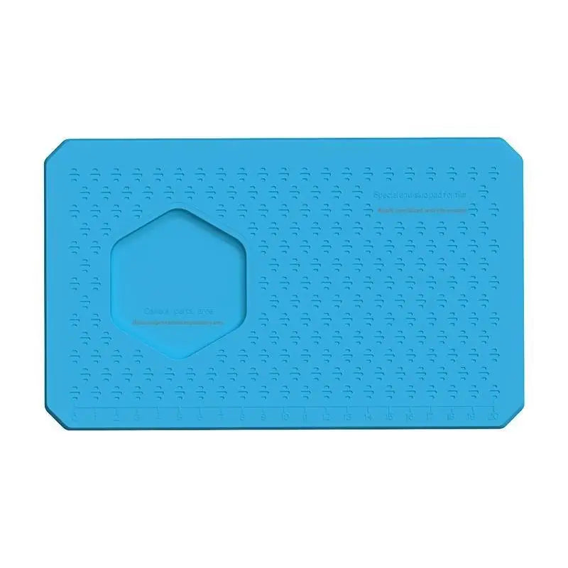 Mini Anti-slip Mat Cell Phone LCD Screen Film Repair Pad with Camera Protection Good Elasticity No Deformation ESD Phone Tools Quake A2