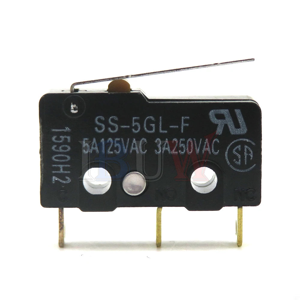 1PCS/lot Limit Micro switch Three Straight Legs Mouse Side Key Momentary Micro Limit Switch SS-5 SS-5GL SS-5GL2 SS-5GL13 Quake SS-5GL-F