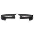 For Chevy Silverado 1500 CMC SIERRA 2019-2023 Car Sticker Rearview Side Mirror Cover Wing Cap Exterior Door Rear View Case Trim Quake Carbon