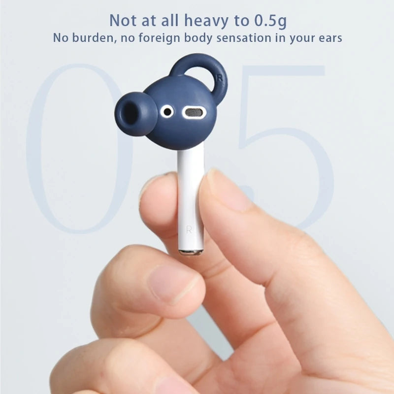 Ear Tips Earbuds For AirPods 1/2&Earpods Headsets Silicone Anti-Drop Earbud Spare Parts Repairing Parts K1KF Quake