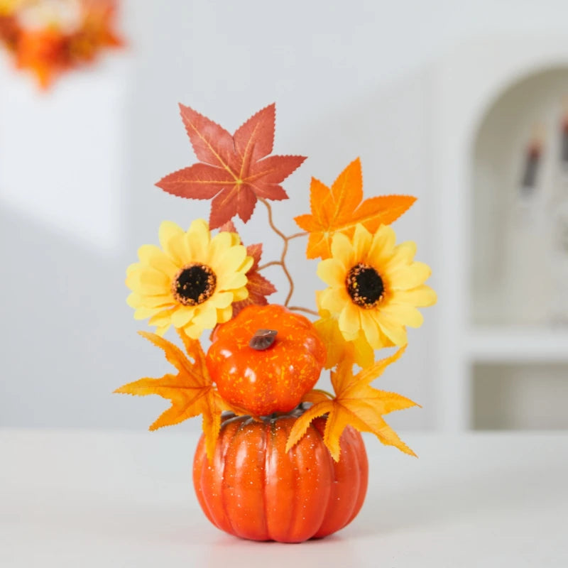 Pumpkin Halloween Decoration A Simulated Pumpkin Decoration Used for Holiday Scene Decoration Home Party Decoration Quake