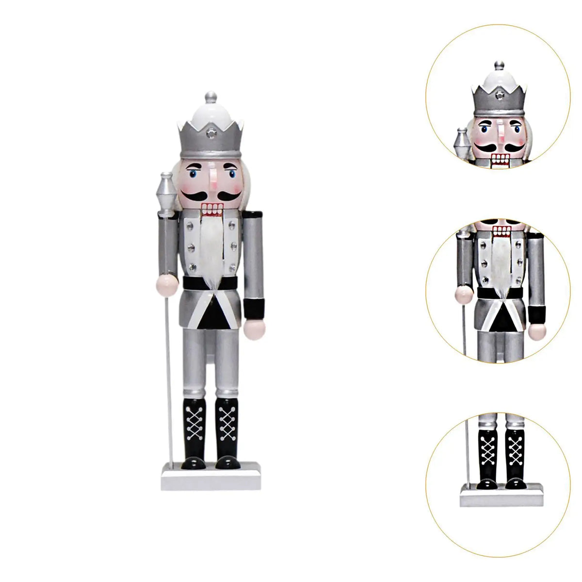Nutcracker Figurine Christmas Decorations Christmas Nutcracker King for Desk Quake