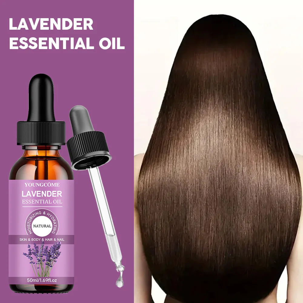 YOUNGCOME rosemary Essential Oil for Hair & Skin Care,Natural,Moisturizing,Aromatherapy,Massage & Humidifiers,Skin And Hair Care Quake