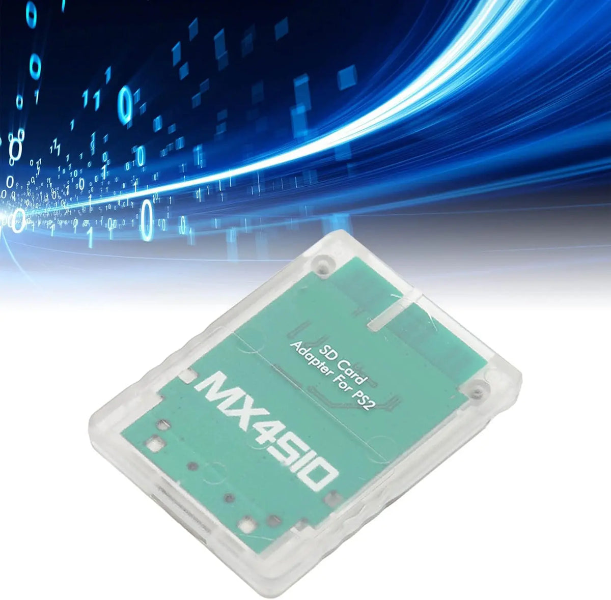 MX4SIO SIO2SD Memory Adapter, Stable Replacement Reader for PS2, Connect Memory to Slot Quake