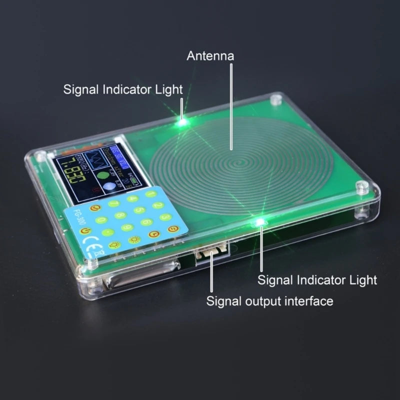 Multifunction Generator 0.001Hz 200kHz Adjustable Frequency 1.8 TFT LCD Screen Direct Input ABS Case K1KF Quake