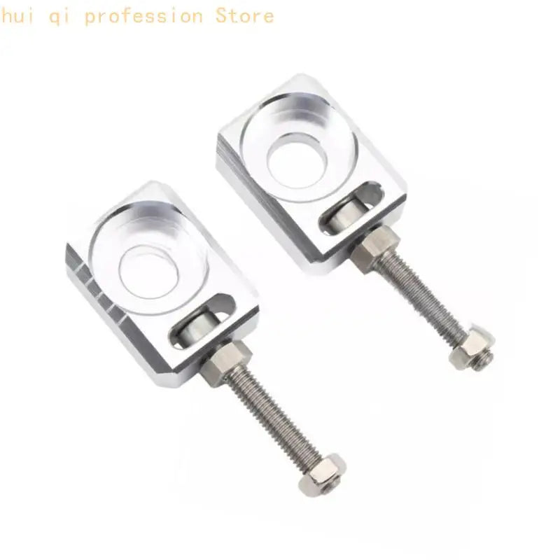Motorcycle Chain Tensioner Rear Axles Blocks Wheel Axles Hub Spacer For Dirt Bike Rear Wheel Adjustable Mechanism H8WE Quake