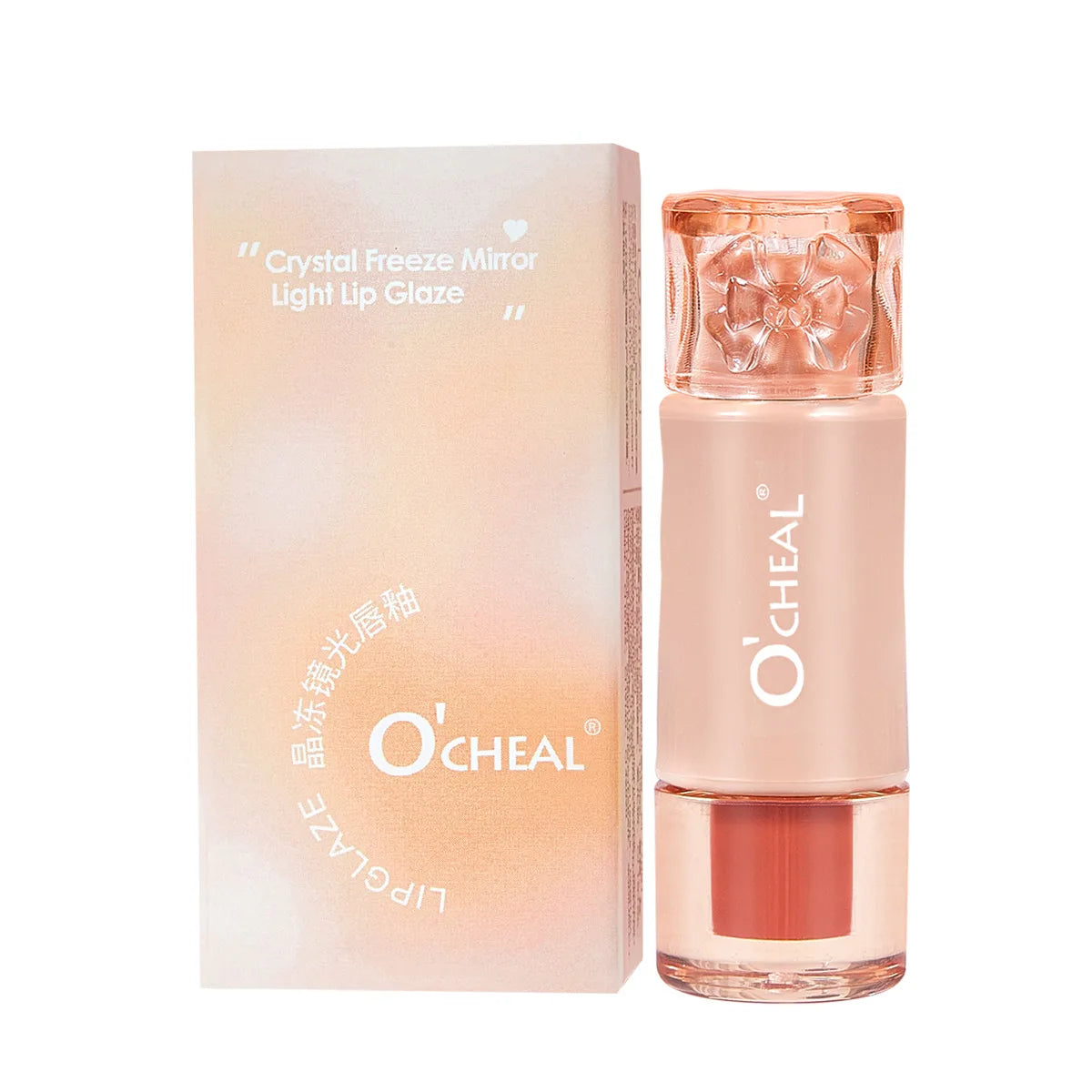 OCHEAL Cross Border Velvet Mirror Matte Lip Gloss Lipstick Moisturizes and Nourishes not easy to stick to cup white lip gloss Quake