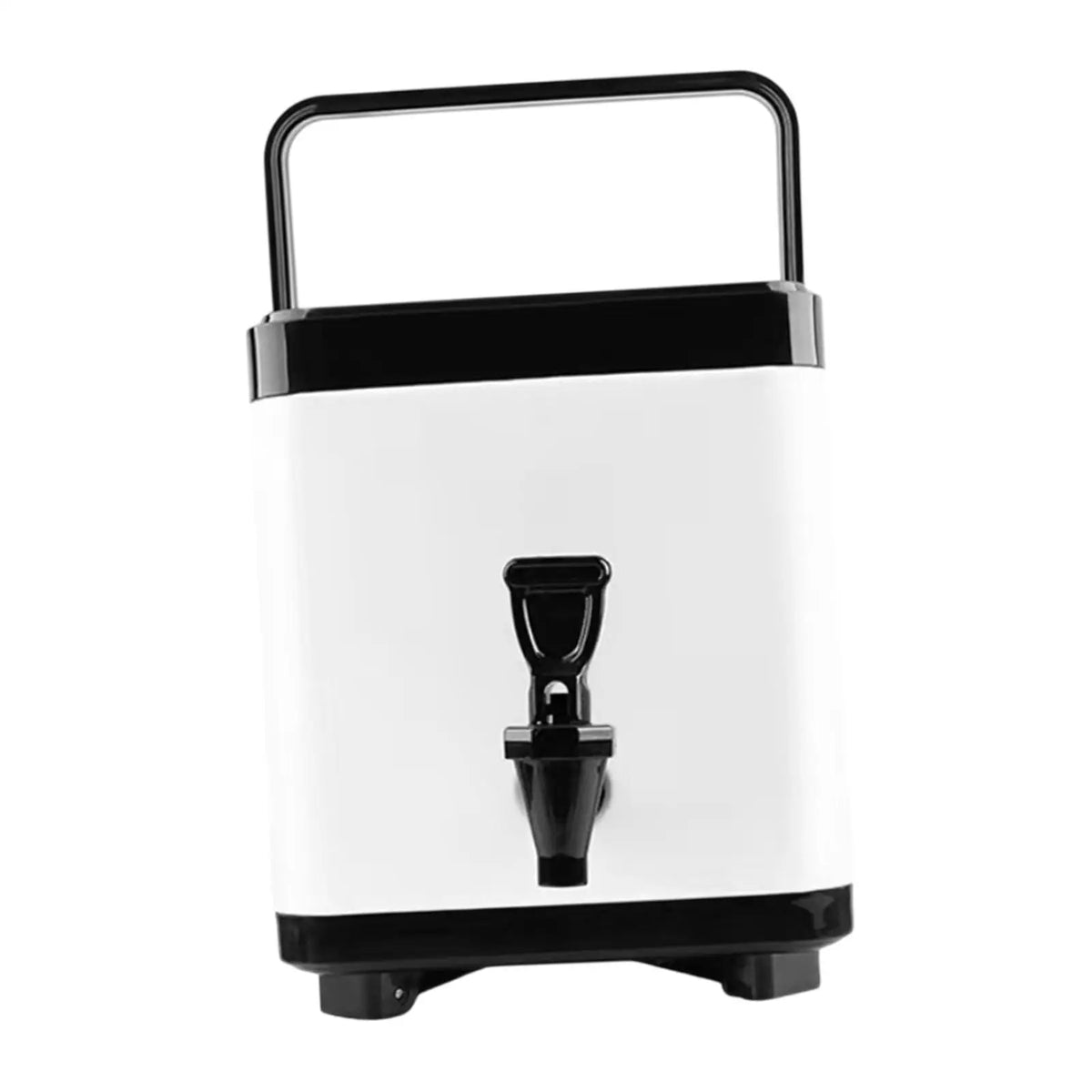 Milk Pail with Spigot Hot and Cold Beverage Dispenser Insulation Barrel Coffee Bean Juice for Soup Coffee Water Drinks Porridge Quake