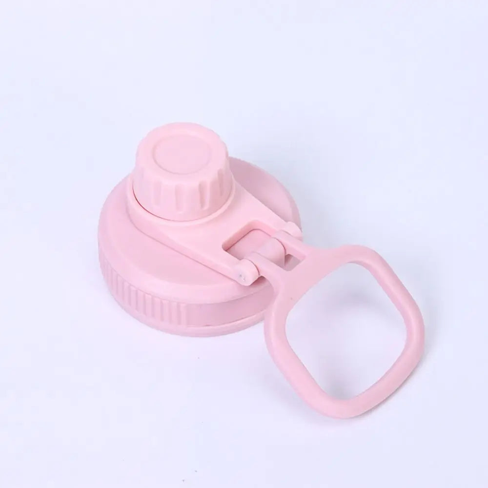 Universal Plastic Bottle Lid Replacement Multicolor Cup Cap Splash Spill Proof Water Bottle Cover Bottle Accessories Quake Pink