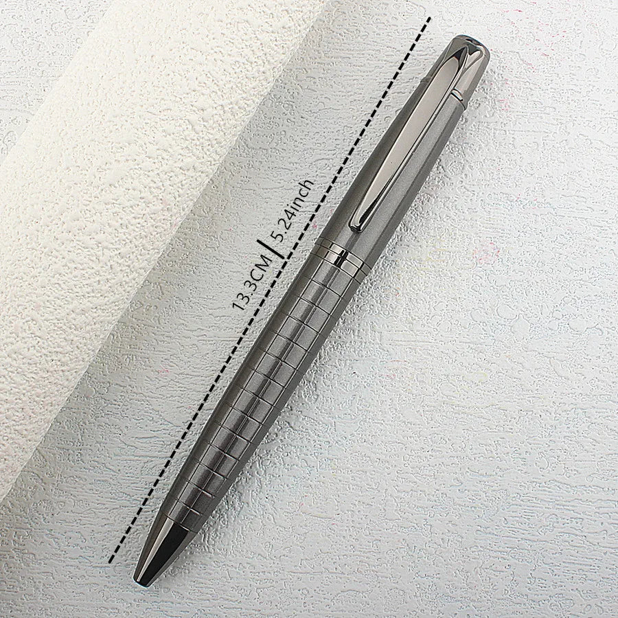 Luxury Pen 163 Smooth Gold Silver Black Office Ballpoint Pen New Student School Stationery Supplies Pens for Writing Quake LB-2