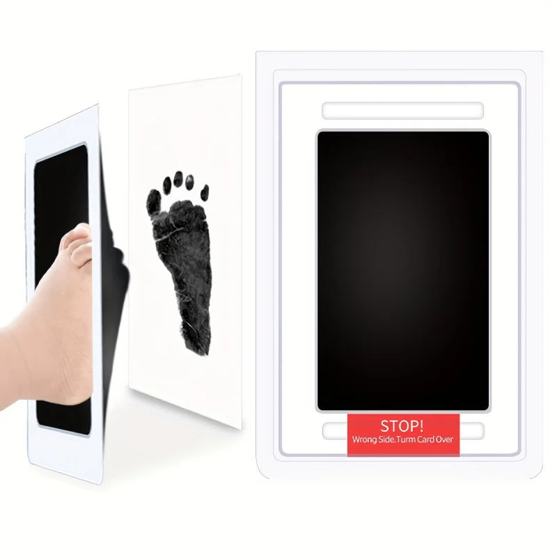 Pet Paw Print Keepsake Kit - Clean Touch Ink Pad for Dogs & Cats, Create Lasting Paw/Footprint Impressions, Perfect for Memorial Quake