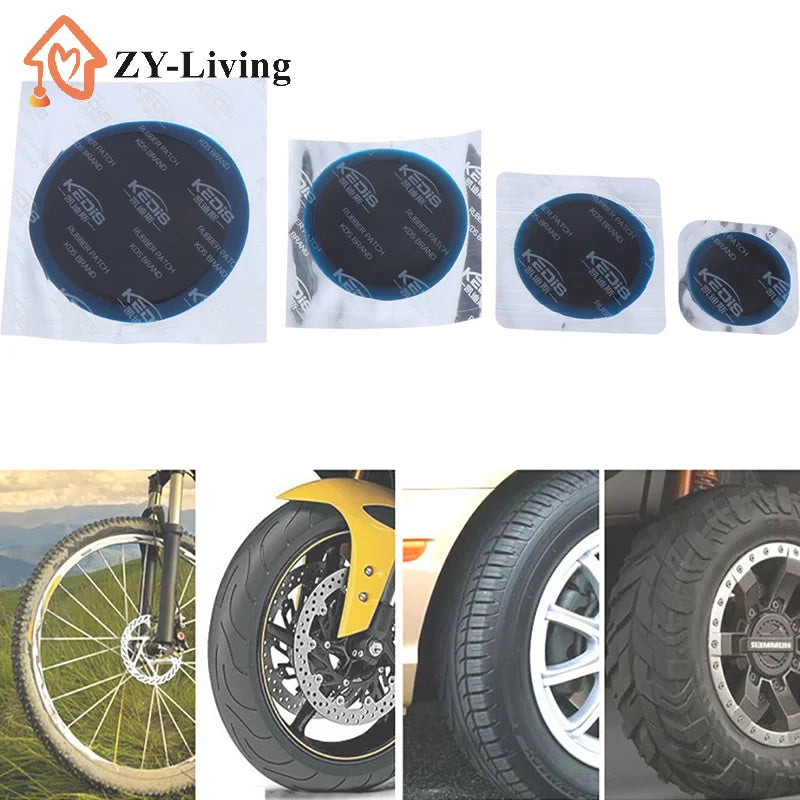 20Pcs Car Tire Repair Radial Innertube Inner Tube Rubber Hole Patch Tool Kit Quake