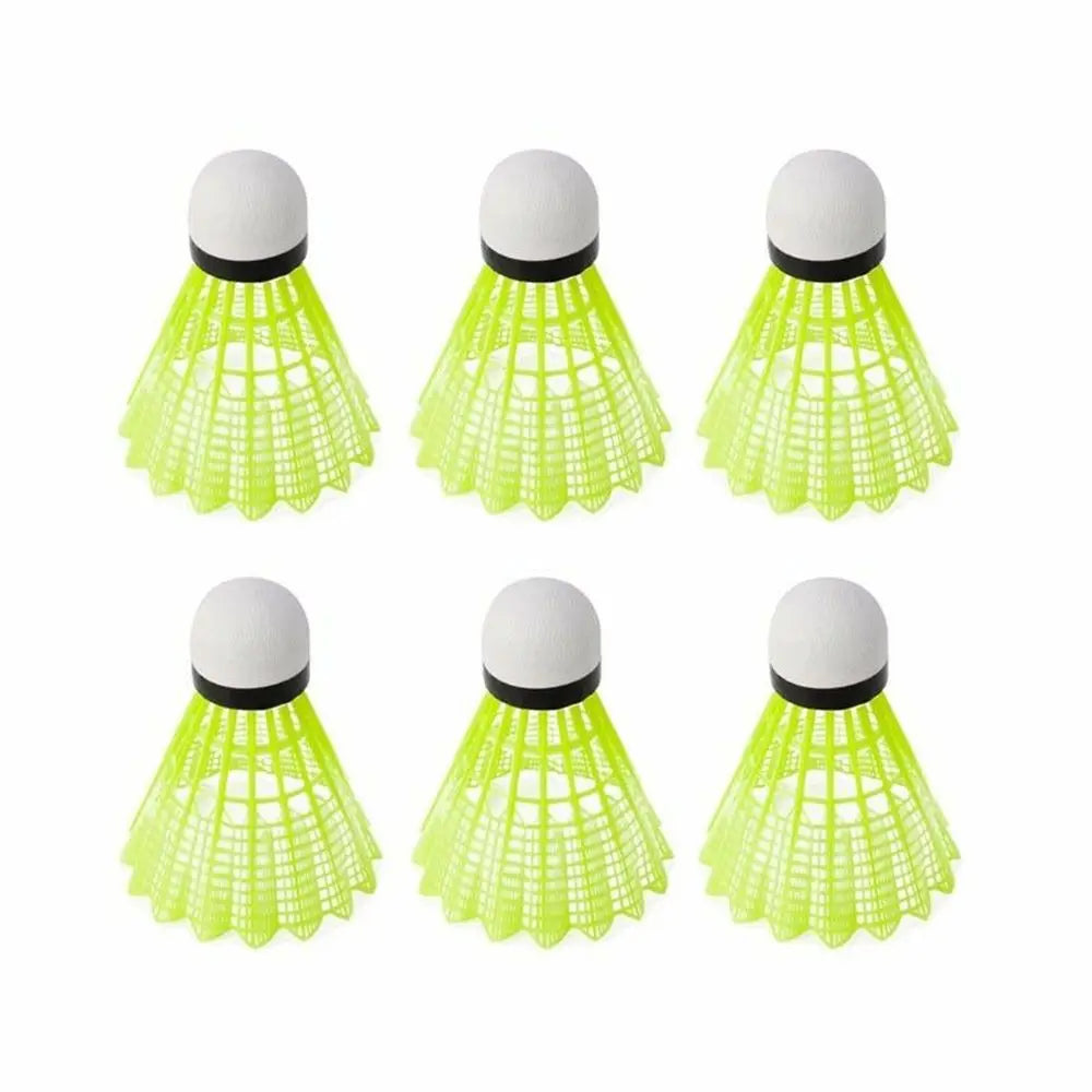 New Plastic Badminton Shuttlecocks Stable Durable Nylon Badminton Outdoor Indoor Badminton Training Balls Quake