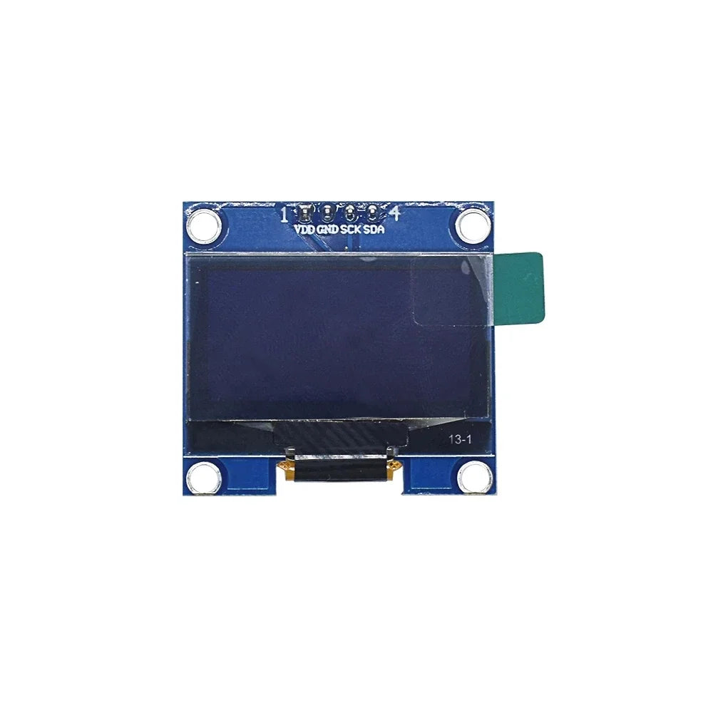 For Arduino 1.3 Inch Oled IIC Serial White Blue OLED Display Module 128X64 I2C SSD1306 12864 LCD Screen Board VDD GND SCK SDA Quake