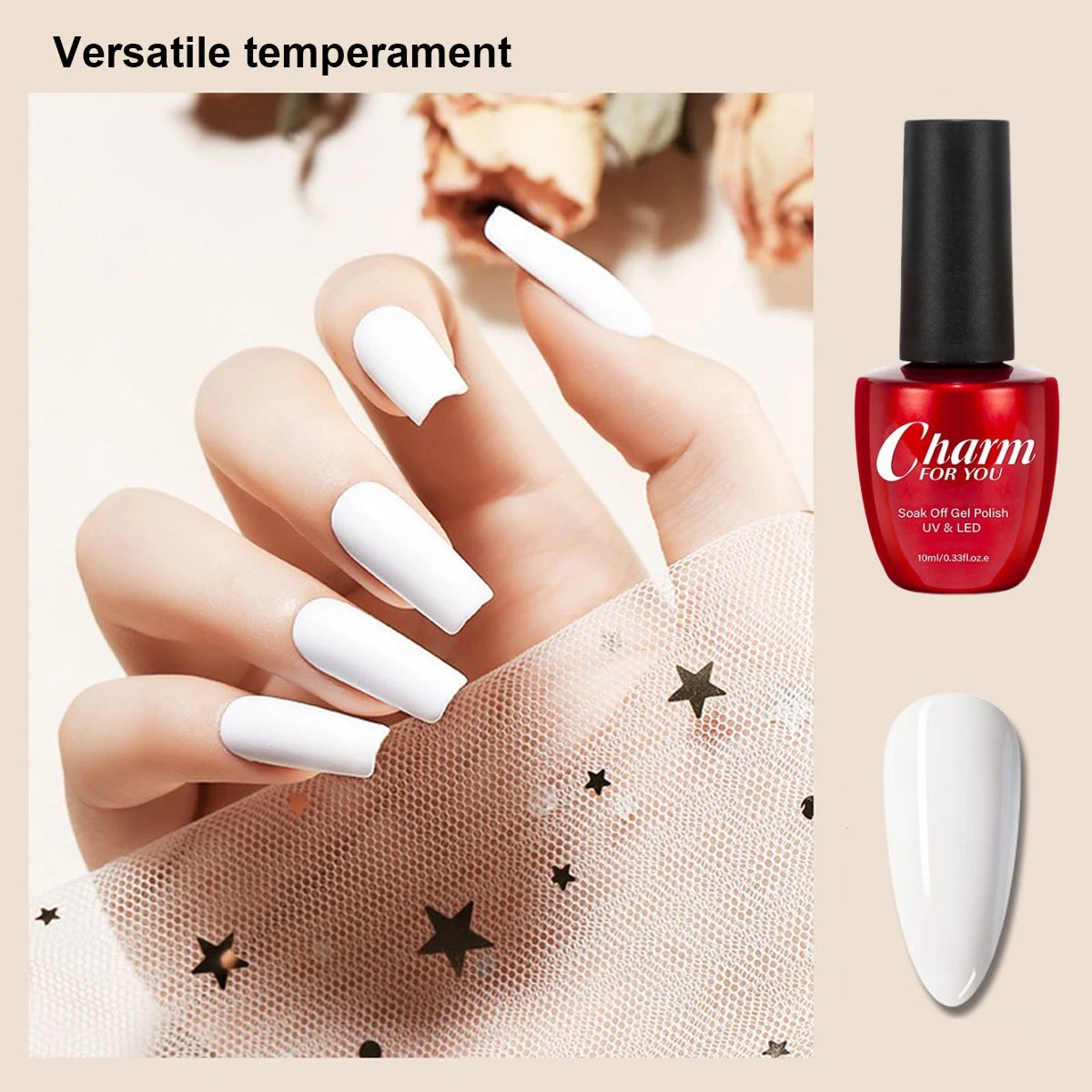 23 Color Gel Nail Polish 3 IN 1 One Step Summer Color Gel Varnish Semi Permanent UV/LED Soak Off Manicure Nail Art Gel Lacquer Quake