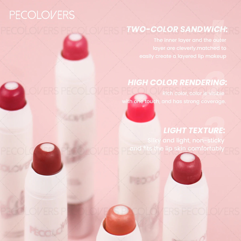 1PC Pinch Mouth Red Pen, Moisturizing Lipstick, Multi Color Selection, Suitable for Various Makeup Looks, Lip Cosmetics Quake