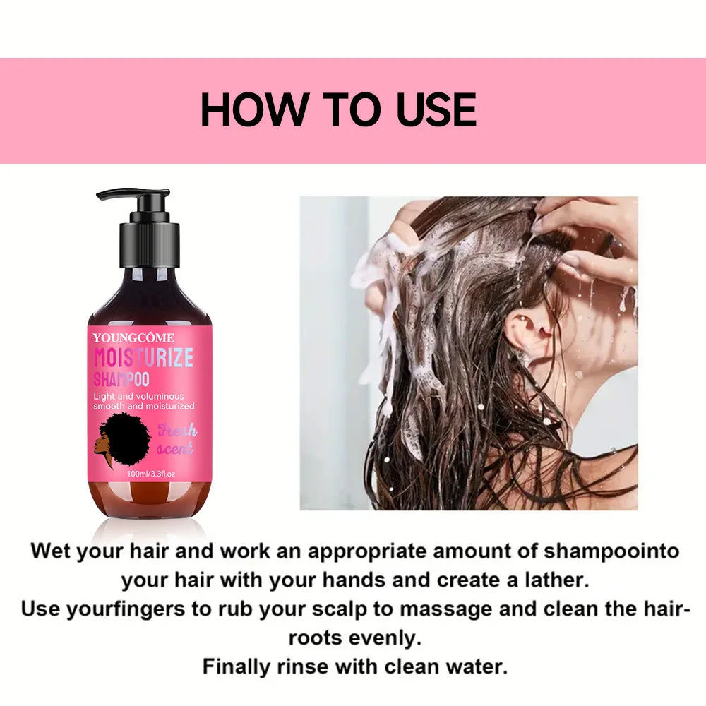 Shampoo Nourishing Hair Strengthens Restore Damaged Split Hair Scalp Cleansing Dandruff Control Hair Shampoo Quake