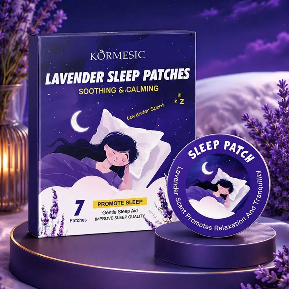 7pcs Sleep Aid Patch Improve Sleeping Quality Sleeping Aid Apnea Device Patches Relieve Irritability Insomnia Anxiety Quake