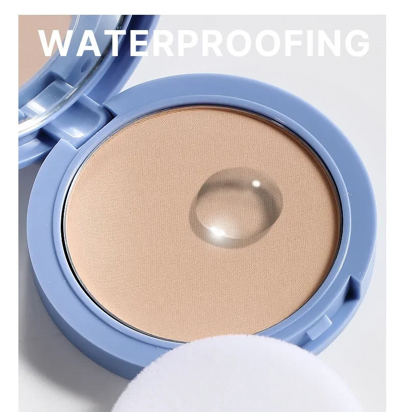 Silky Oil-Control Soft Powder Natural Long-Lasting Makeup Setting Concealer Waterproof Antioxidant Beauty Makeup Finishing Powde Quake