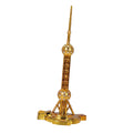 Oriental Pearl Tower Architectural Famous Miniature Famous Landmark Alloy Model for Wedding Bedroom Housewwarming Home Friend Quake 13cm