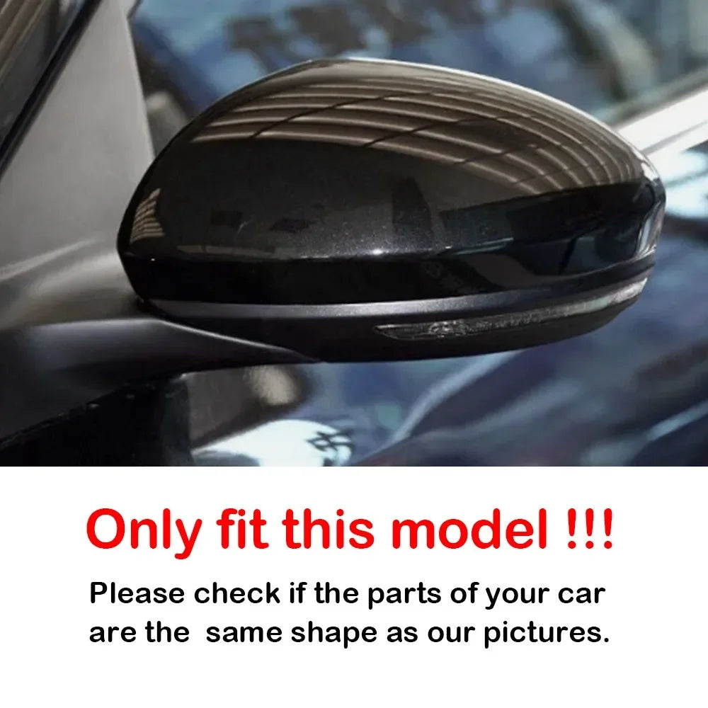 For Nissan Sentra 2019-2025 2x Car Replacement Rearview Side Mirror Cover Wing Cap Exterior Case Trim Accessories Vehicle Parts Quake