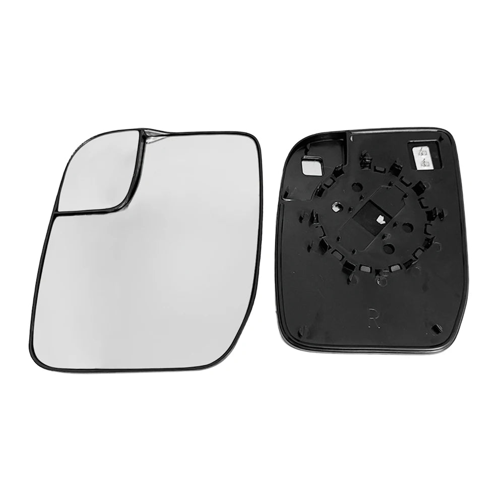 For Ford E150 E250 E350 2010-2014 1x Left Right Side Rear View Lens Split Mirror Heated Door Glass Rearview Accessories Vehicle Quake