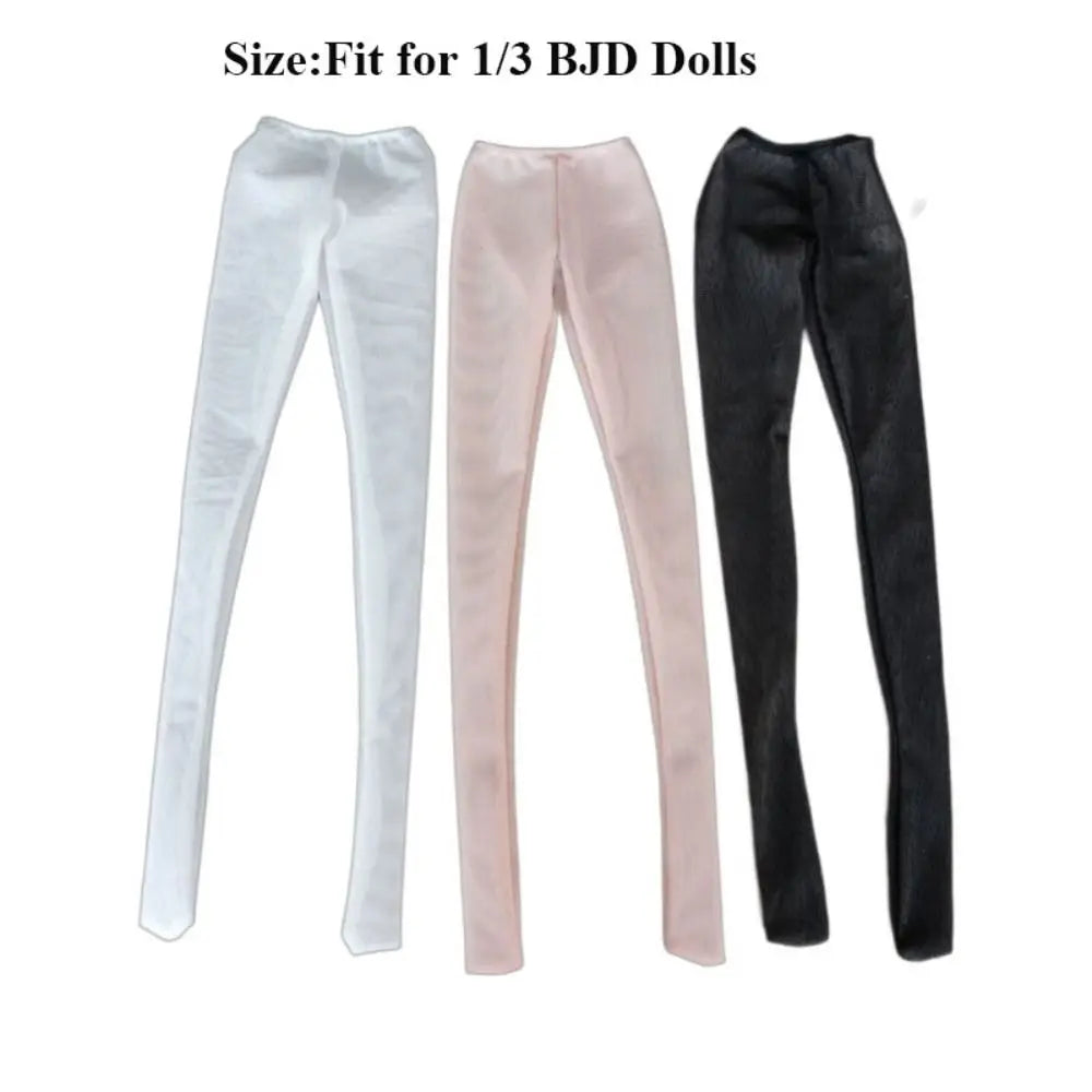 Handmade 1/6 Doll Plastic Glasses Fashion Multicolors High Stretch Jumpsuit Mini DIY Accessories for 1/3 BJD 30/60cm Dolls Quake