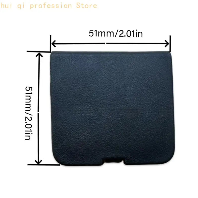 Rear Tow Hook Opening Cover, F1EB-17K922-AB 1872237 Black ABS Bumper Trim Cap H8WE Quake